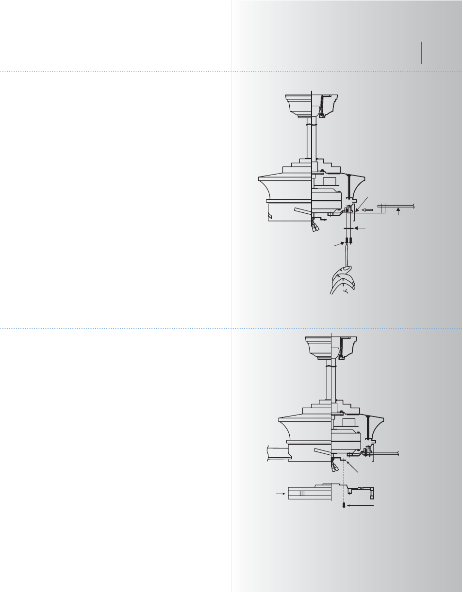 Hendrick, Attaching the fan blades, Installing the mounting plate | Kichler 300114 User Manual | Page 9 / 14