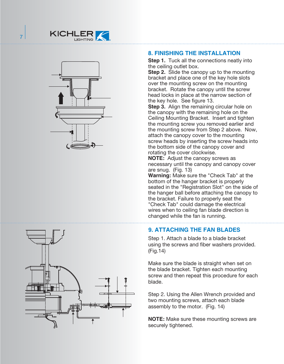 Kcl80-300181-p7 | Kichler 300181 User Manual | Page 8 / 16