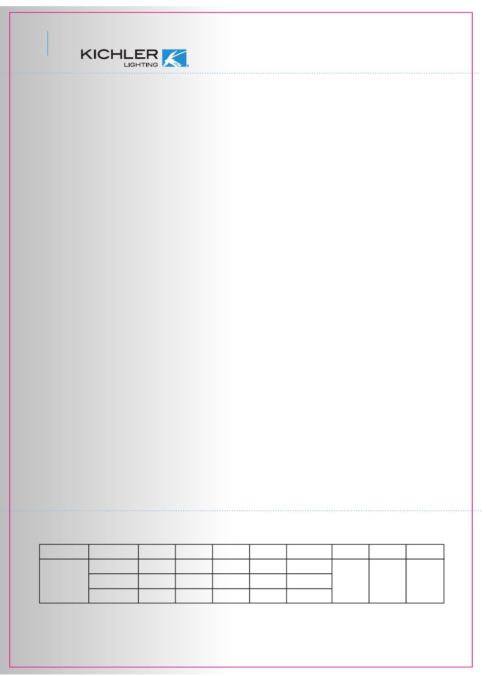 Kichler 310131 User Manual | Page 12 / 12