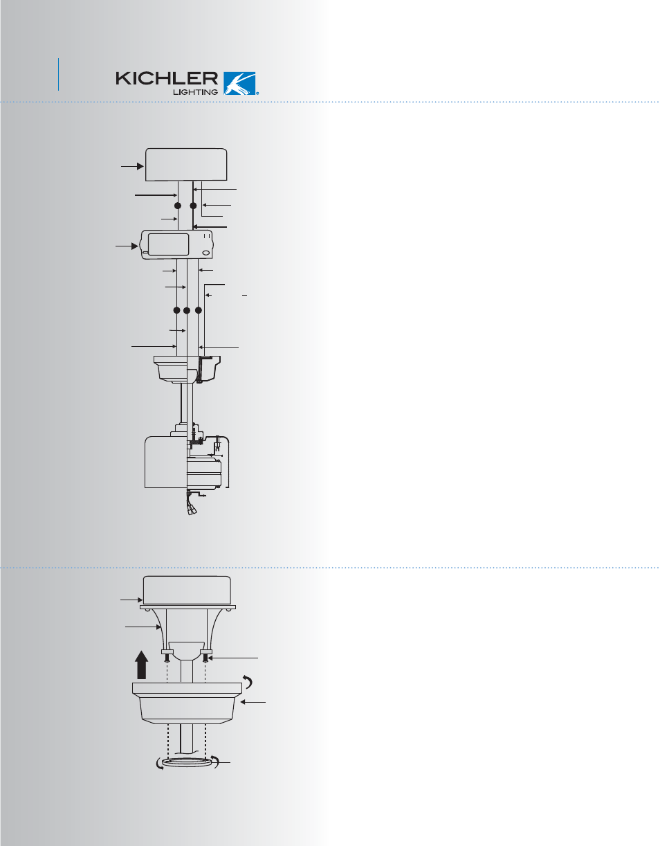 Kcl36+1l-300017-p7, Finishing the installation, 7fig. 15 | Kichler 300017 User Manual | Page 8 / 14