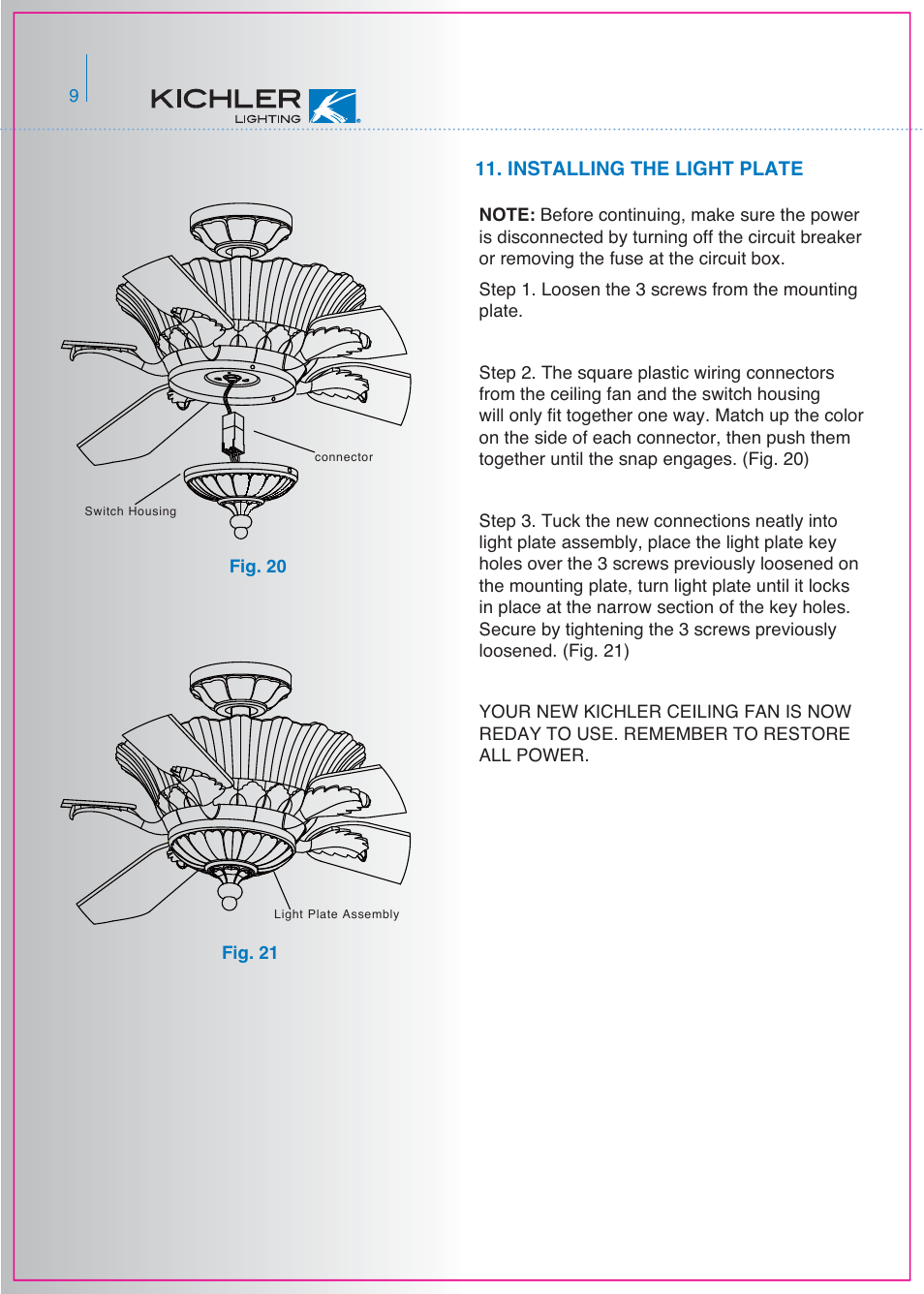 Kichler 300000 User Manual | Page 10 / 15