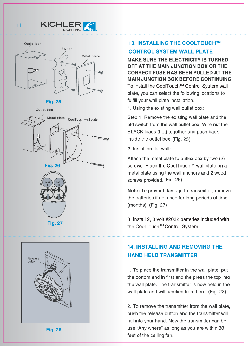 Kichler 300000 User Manual | Page 12 / 15