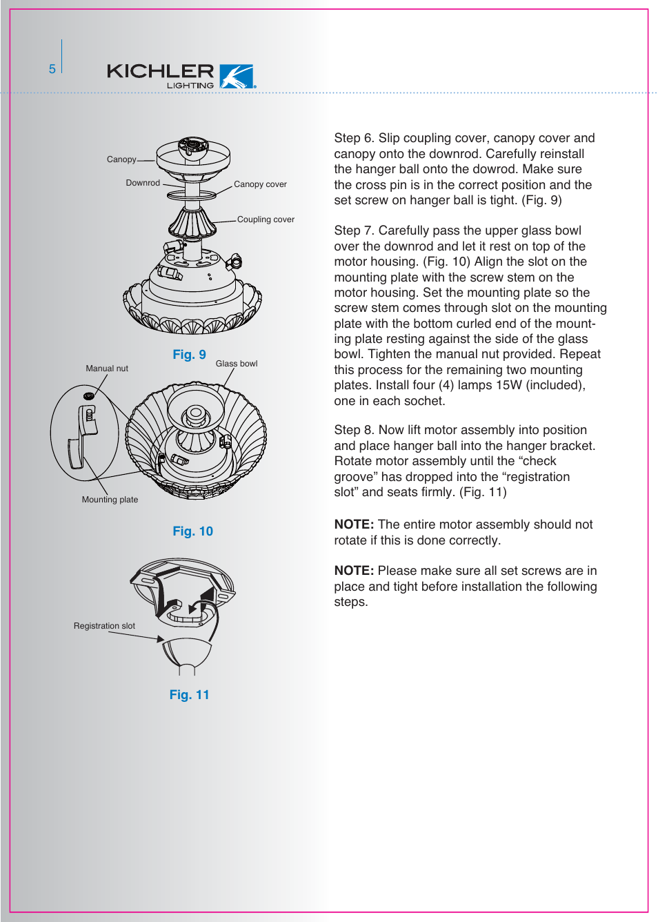 Kichler 300000 User Manual | Page 6 / 15