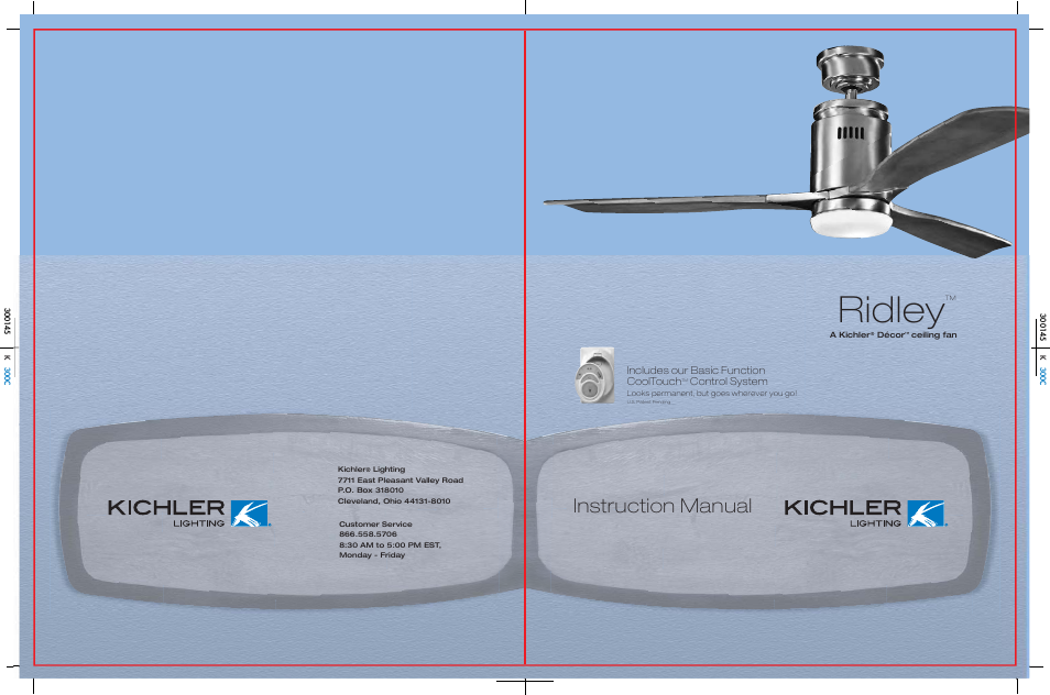 Kichler 300145 User Manual | 14 pages