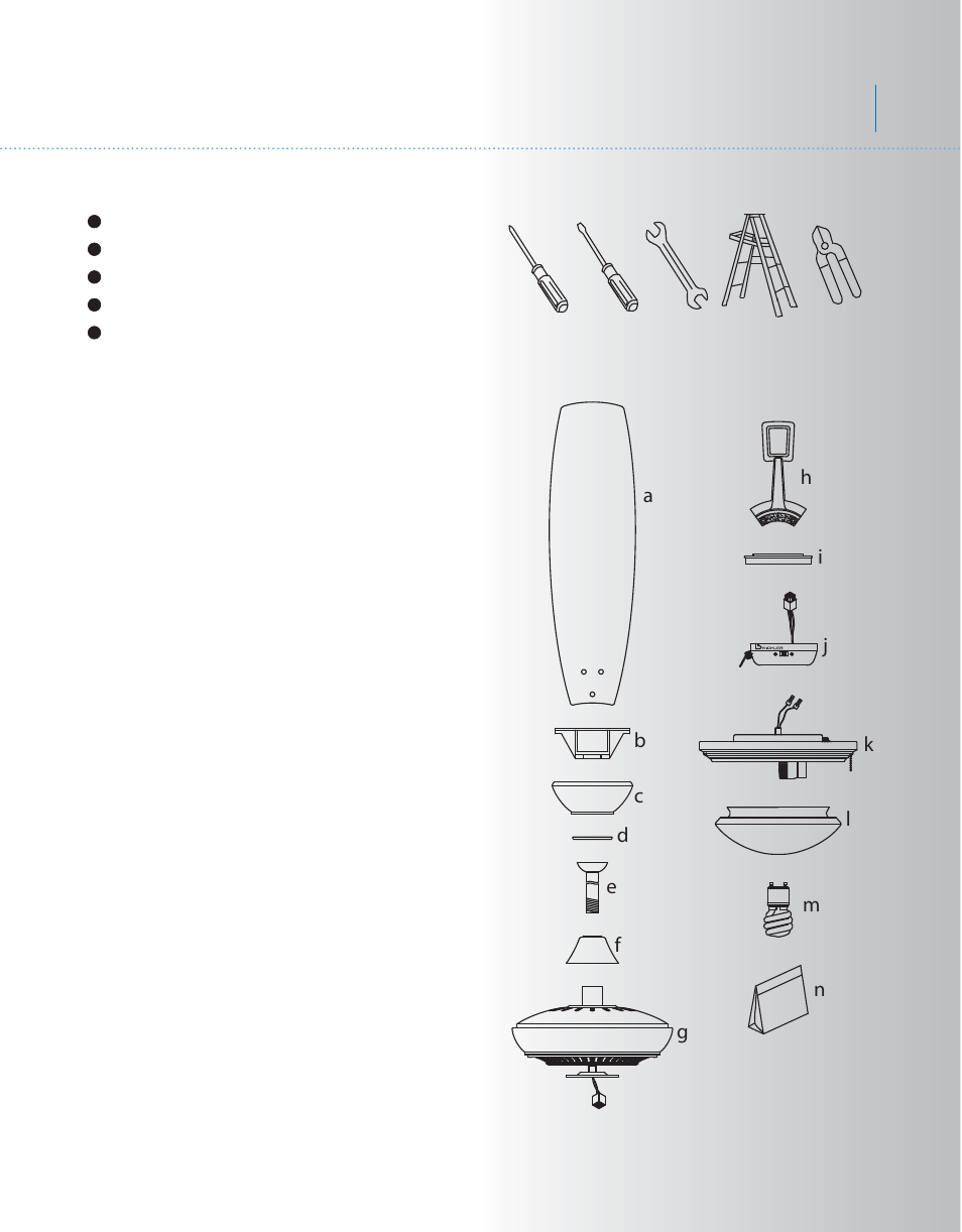 Yg208kcl-52a-300016-p2, 52" canfield select | Kichler 300016 User Manual | Page 3 / 12