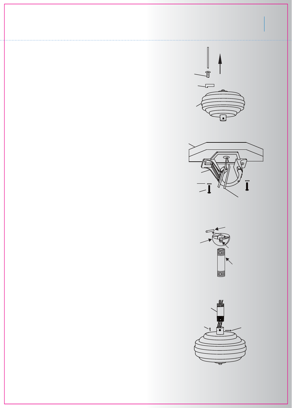 Meredith, Hanging the fan | Kichler 300004 v.2 User Manual | Page 5 / 14