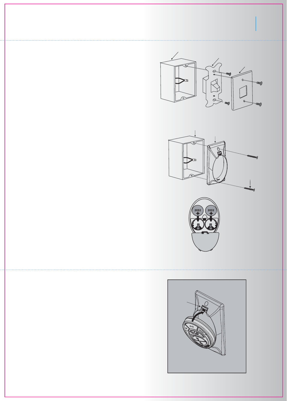 Wilton, Installing the transmitter | Kichler 300006 User Manual | Page 13 / 14