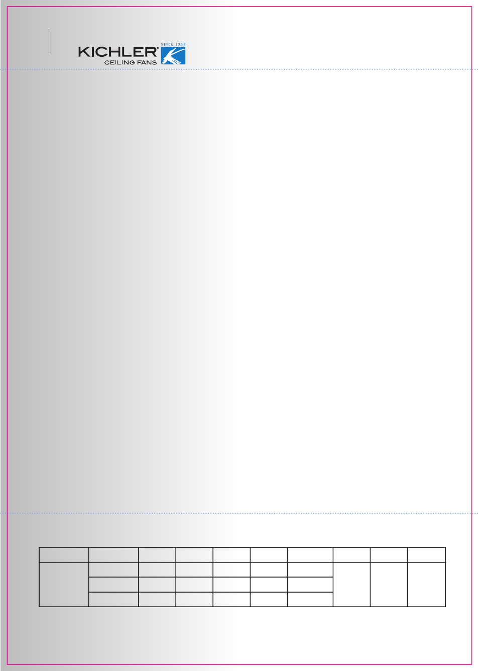 Troubleshooting 18. specifications | Kichler 300006 User Manual | Page 14 / 14