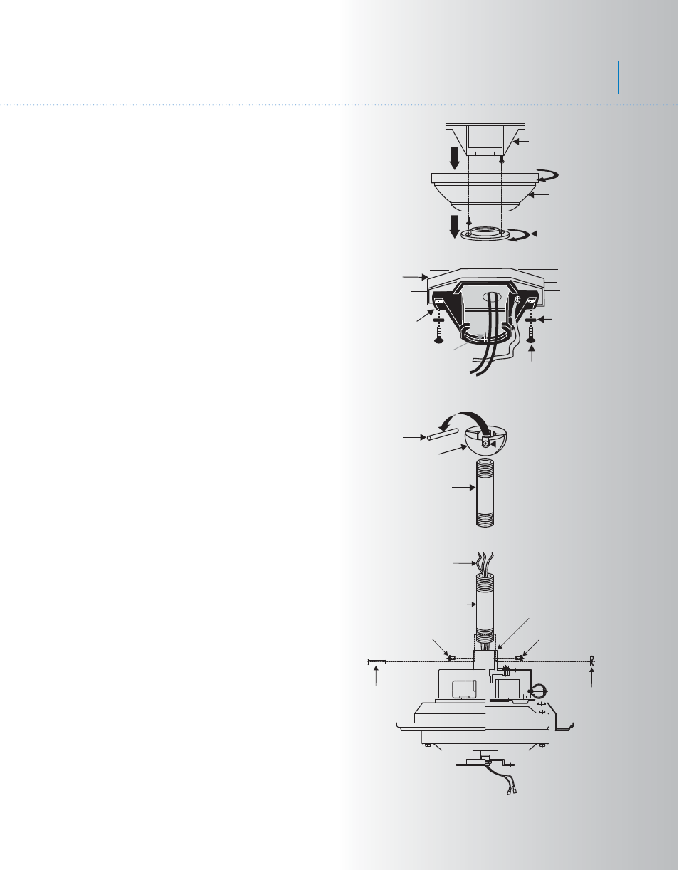 Kcl97-300262-p4, Brinbourne, Hanging the fan | Kichler 300262 User Manual | Page 5 / 14