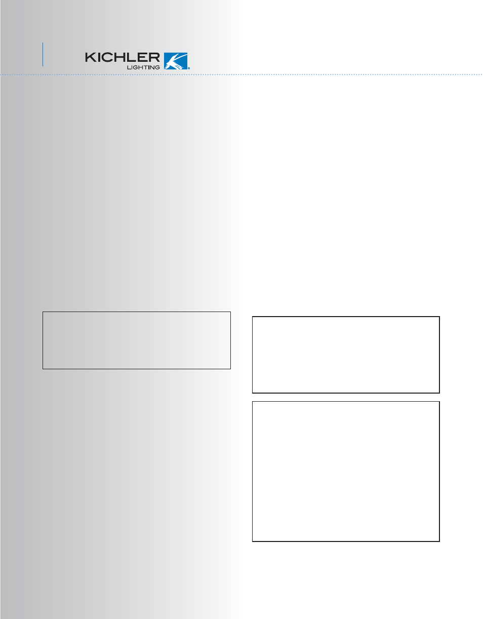 Kcl84-300140-p1 | Kichler 300140 User Manual | Page 2 / 14