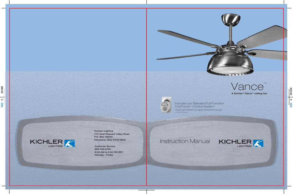 Kichler 300142 User Manual | 15 pages