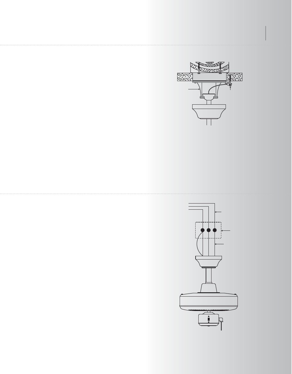 B-552kclod-339520-e p6, Sterling manor patio, Electric connections | Installation of safety support, 6fig. 12, Fig. 13, Required for canadian installation only) | Kichler 339520 User Manual | Page 7 / 11
