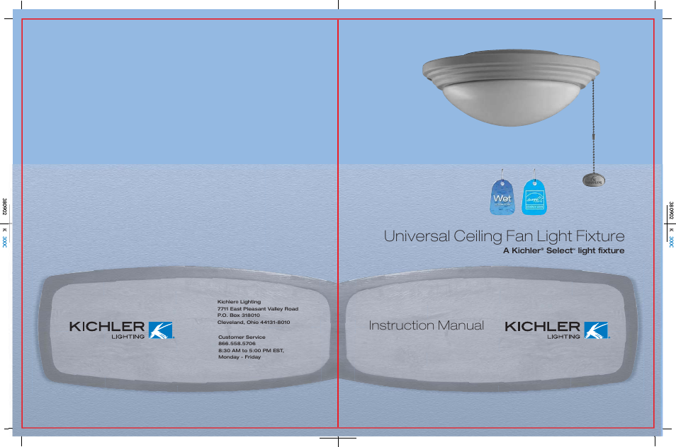 Kichler 380902 v.1 User Manual | 4 pages