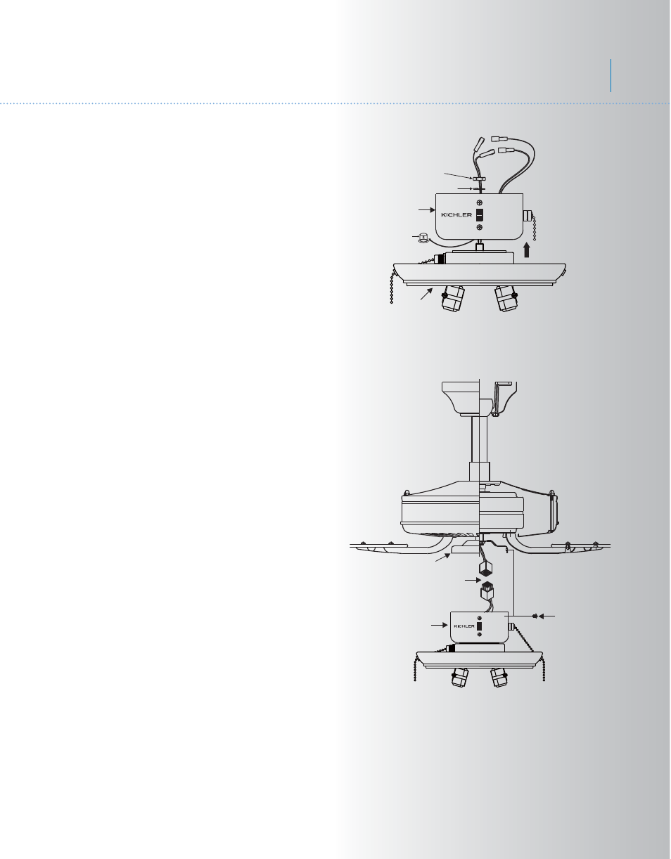 380120-p2, Universal low profile fixture, Installing the light kit | Kichler 380120 User Manual | Page 3 / 4