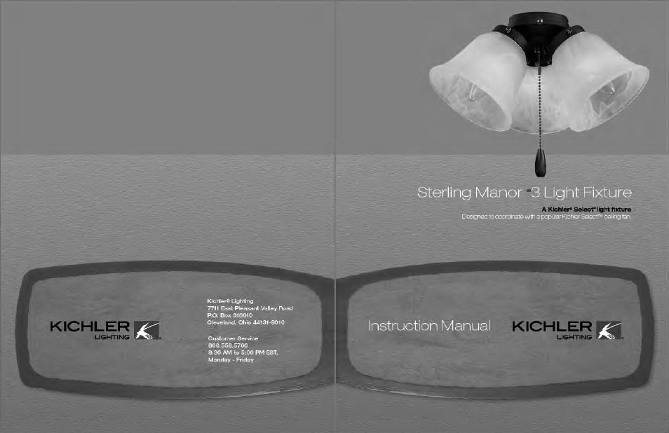 Kichler 338505 User Manual | 3 pages