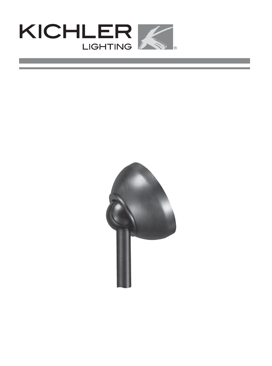 Kichler 337005 User Manual | 8 pages