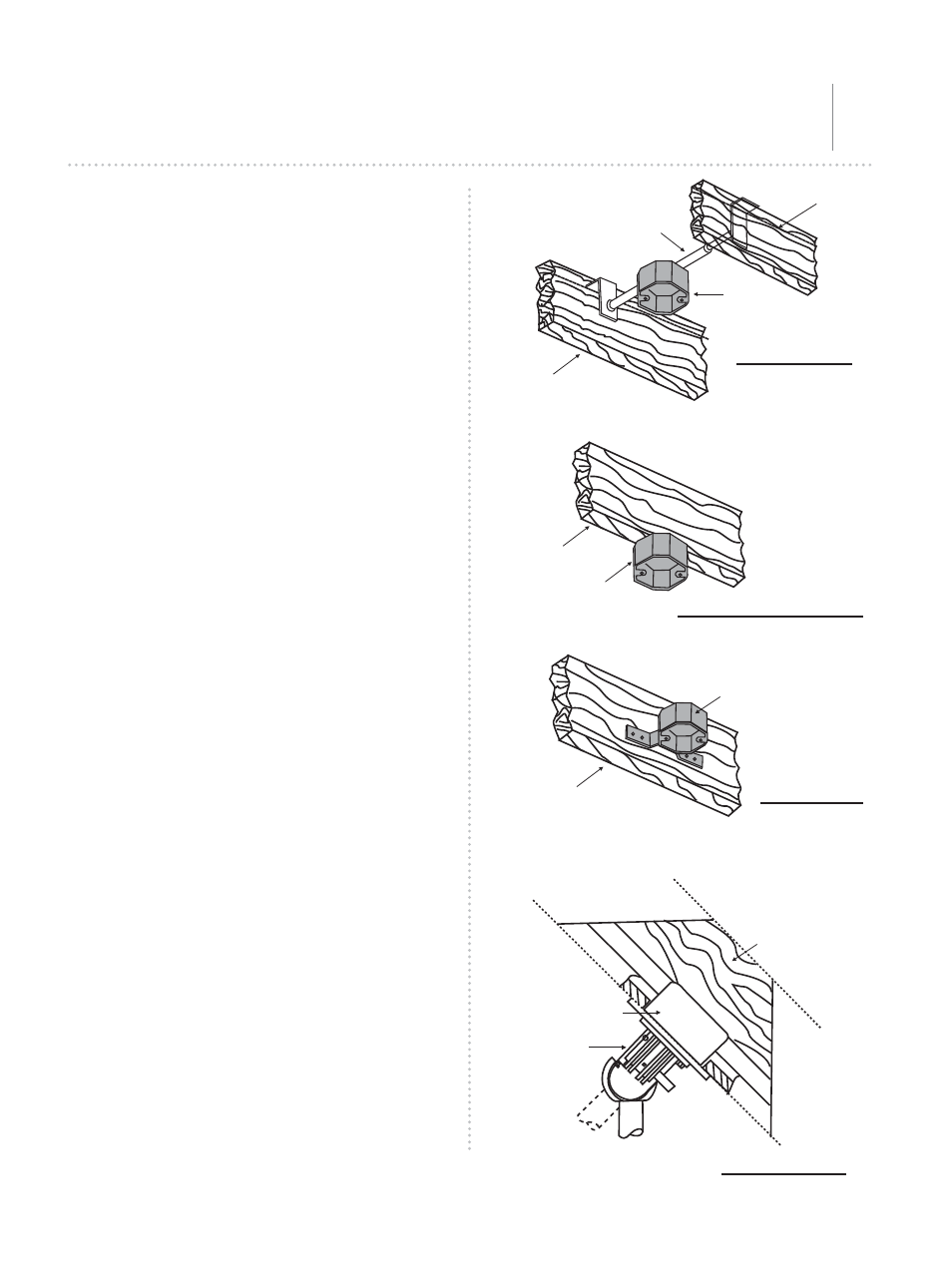 Kcl-adapter kit-2b, Mounting options, Slope ceiling adapter fig. 1 fig. 2 fig. 4 fig. 3 | Kichler 337005 User Manual | Page 3 / 8