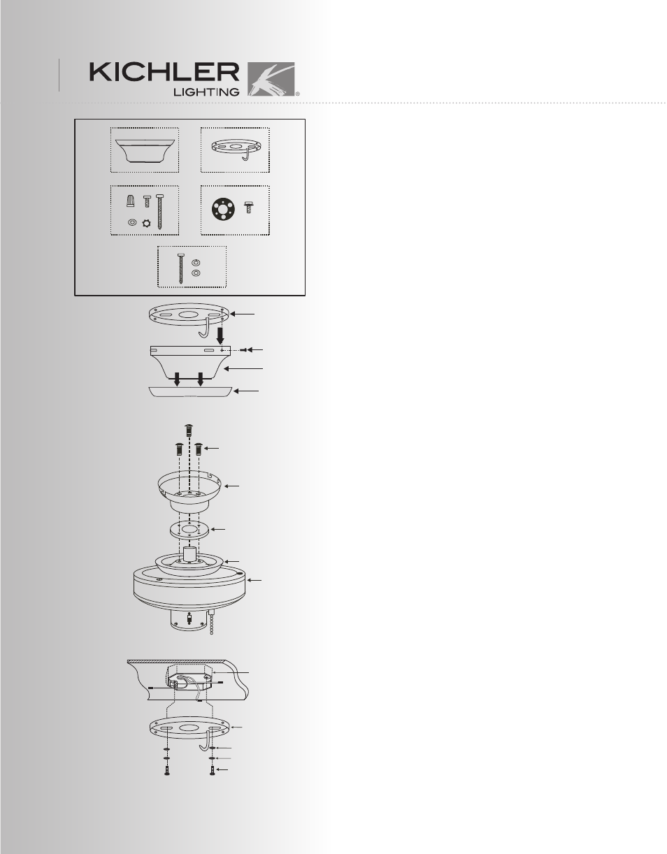 Kichler 337008 User Manual | 2 pages