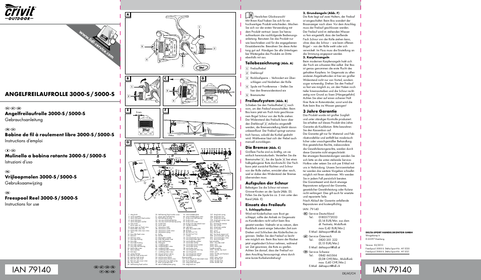 Crivit 3000-s User Manual | 2 pages