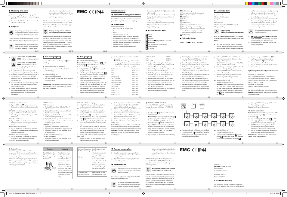 Crivit Z31335 User Manual | Page 2 / 2