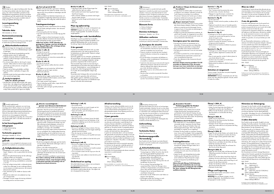 Crivit Yoga Block Style_Pilatesring User Manual | Page 2 / 2