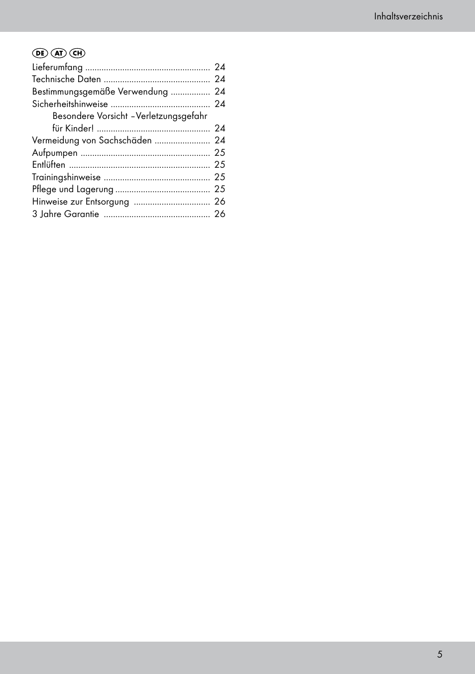 Crivit Yoga Block Style_Yogaball User Manual | Page 5 / 28