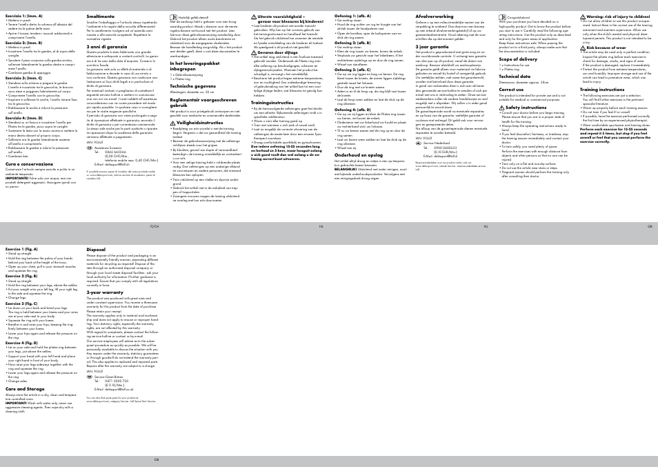 Crivit Yoga Block Style_Pilatesring User Manual | Page 2 / 2