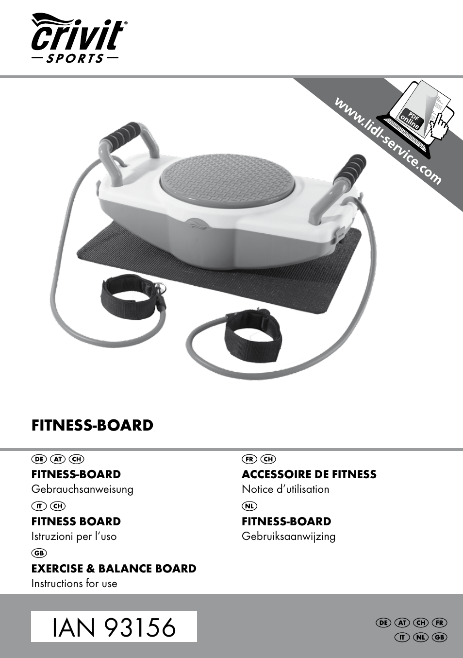 Crivit FB-1539 User Manual | 48 pages
