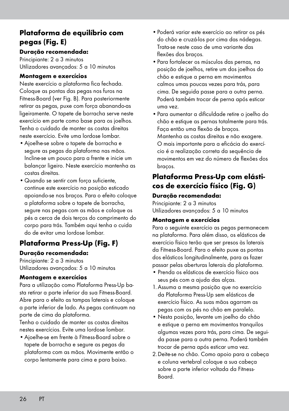 Crivit FB-1539 User Manual | Page 26 / 48