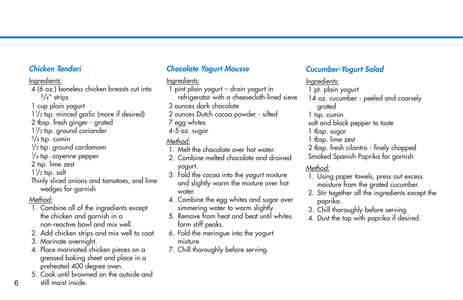 Deni Yogurt Maker 5600 User Manual | Page 7 / 9