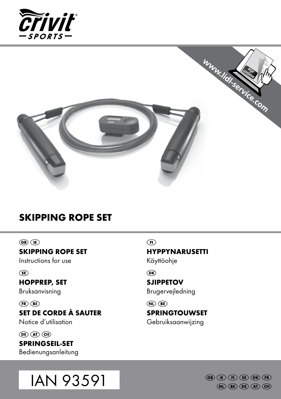 Crivit SP-1681 User Manual | 36 pages
