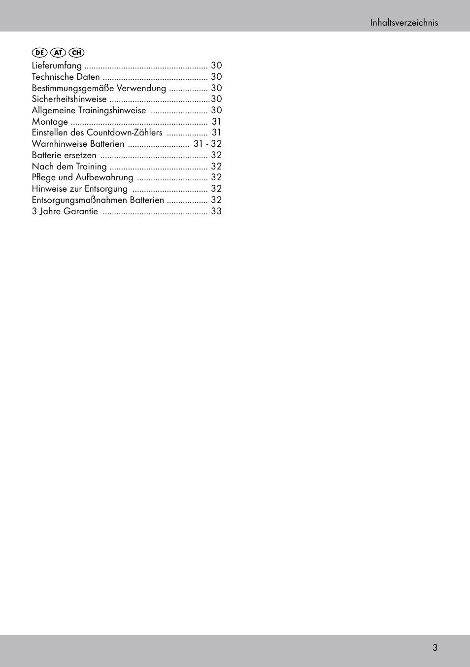 Crivit SP-1681 User Manual | Page 3 / 36