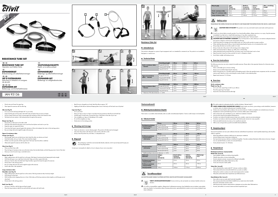 Crivit Z31651 User Manual | 4 pages