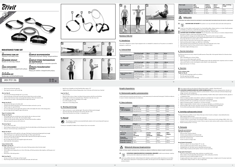 Crivit Z31651 User Manual | 4 pages