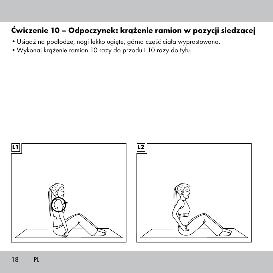 Crivit Fitness Swing Stick User Manual | Page 16 / 63