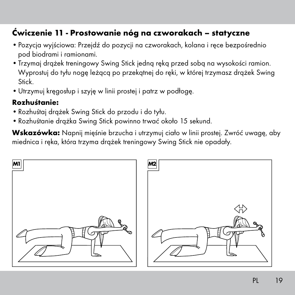 Crivit Fitness Swing Stick User Manual | Page 17 / 63