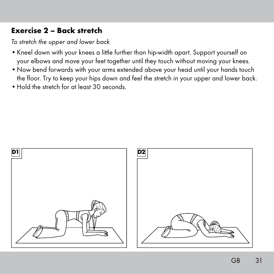 Crivit Fitness Swing Stick User Manual | Page 29 / 63