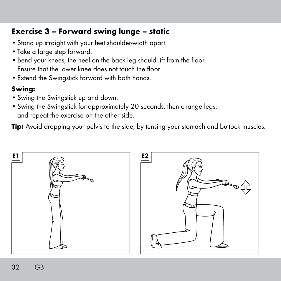 Crivit Fitness Swing Stick User Manual | Page 30 / 63