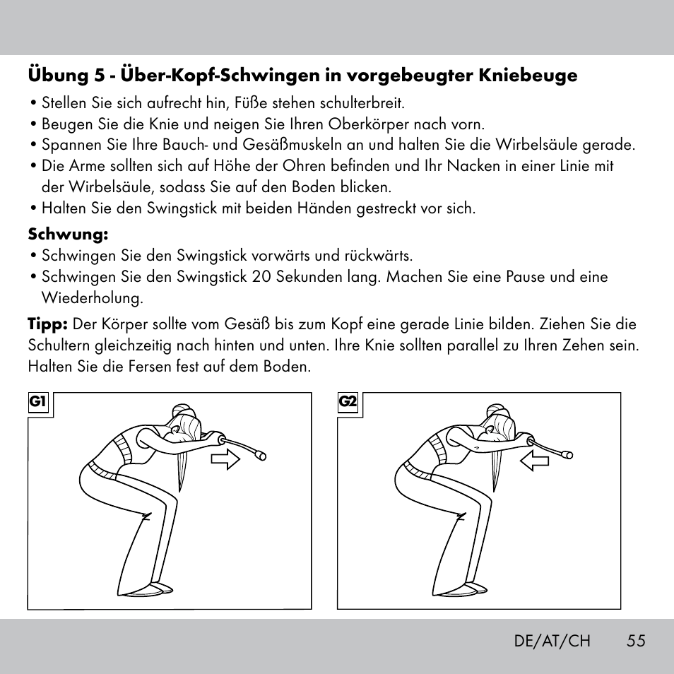 Crivit Fitness Swing Stick User Manual | Page 53 / 63