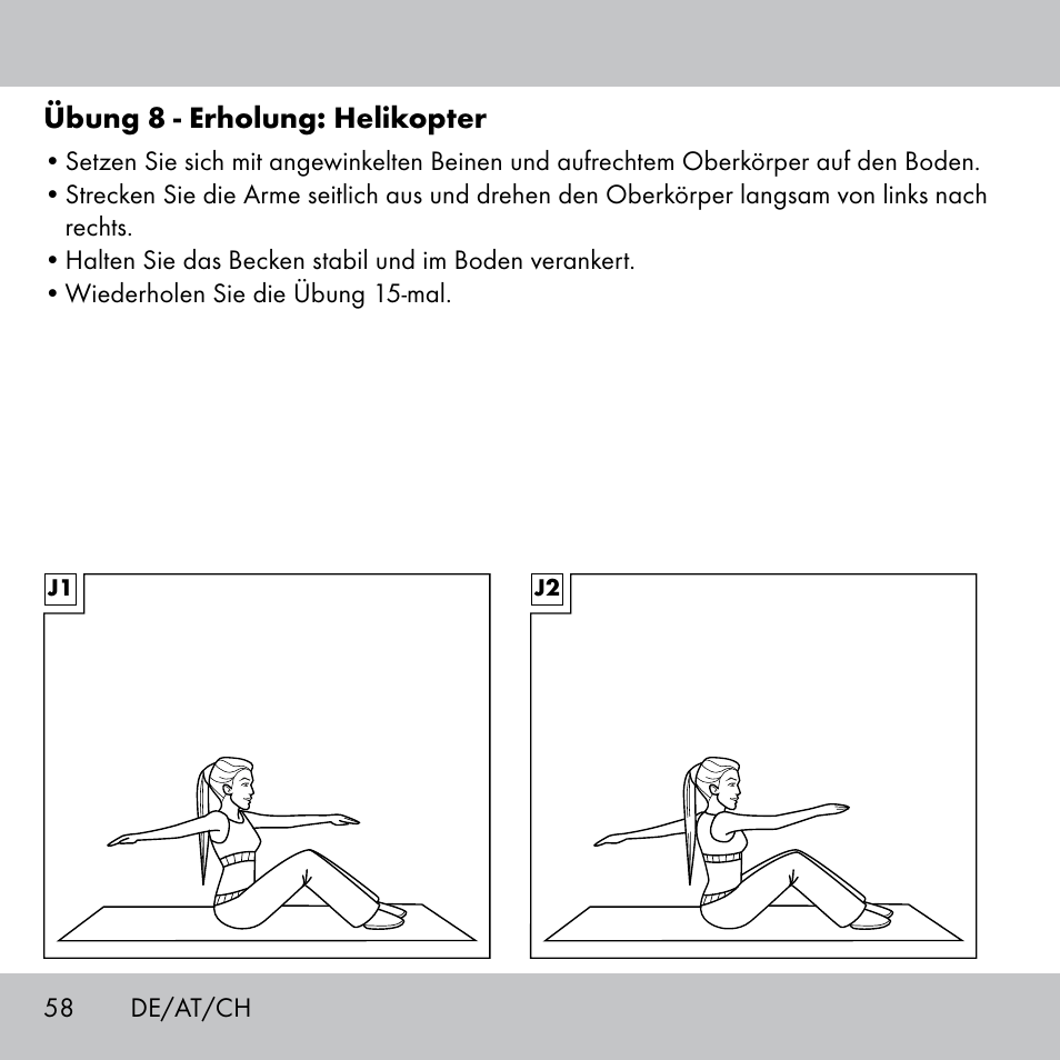 Crivit Fitness Swing Stick User Manual | Page 56 / 63