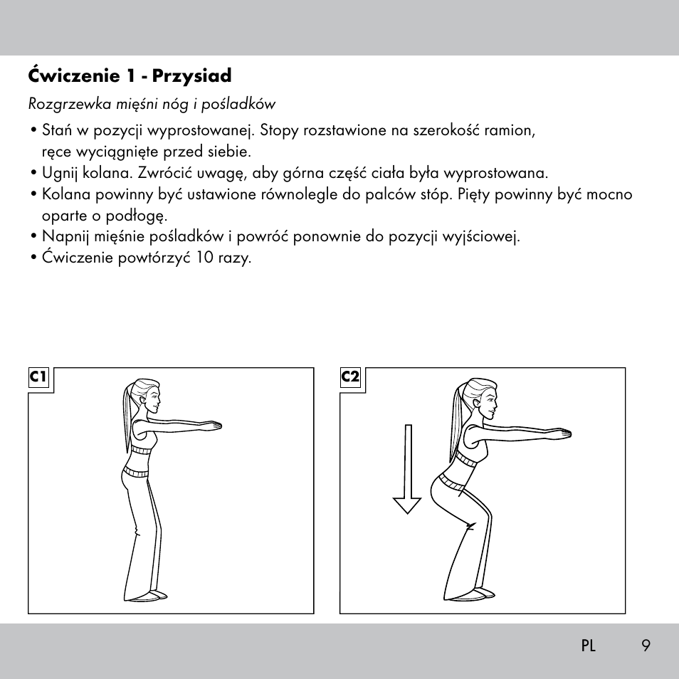 Crivit Fitness Swing Stick User Manual | Page 7 / 63