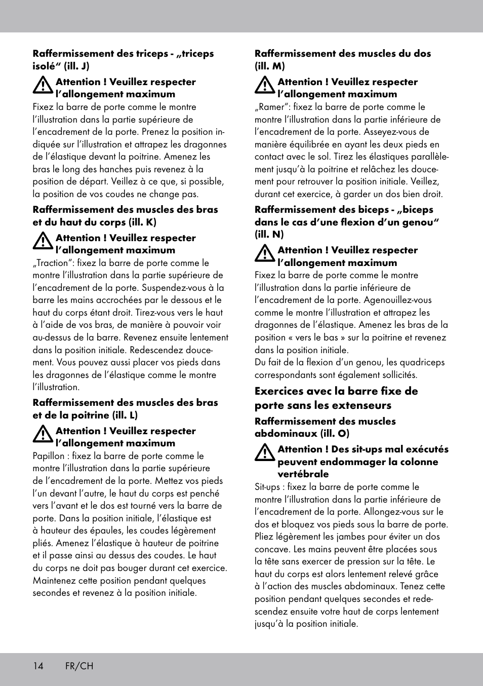 Crivit TB-1443 User Manual | Page 14 / 32
