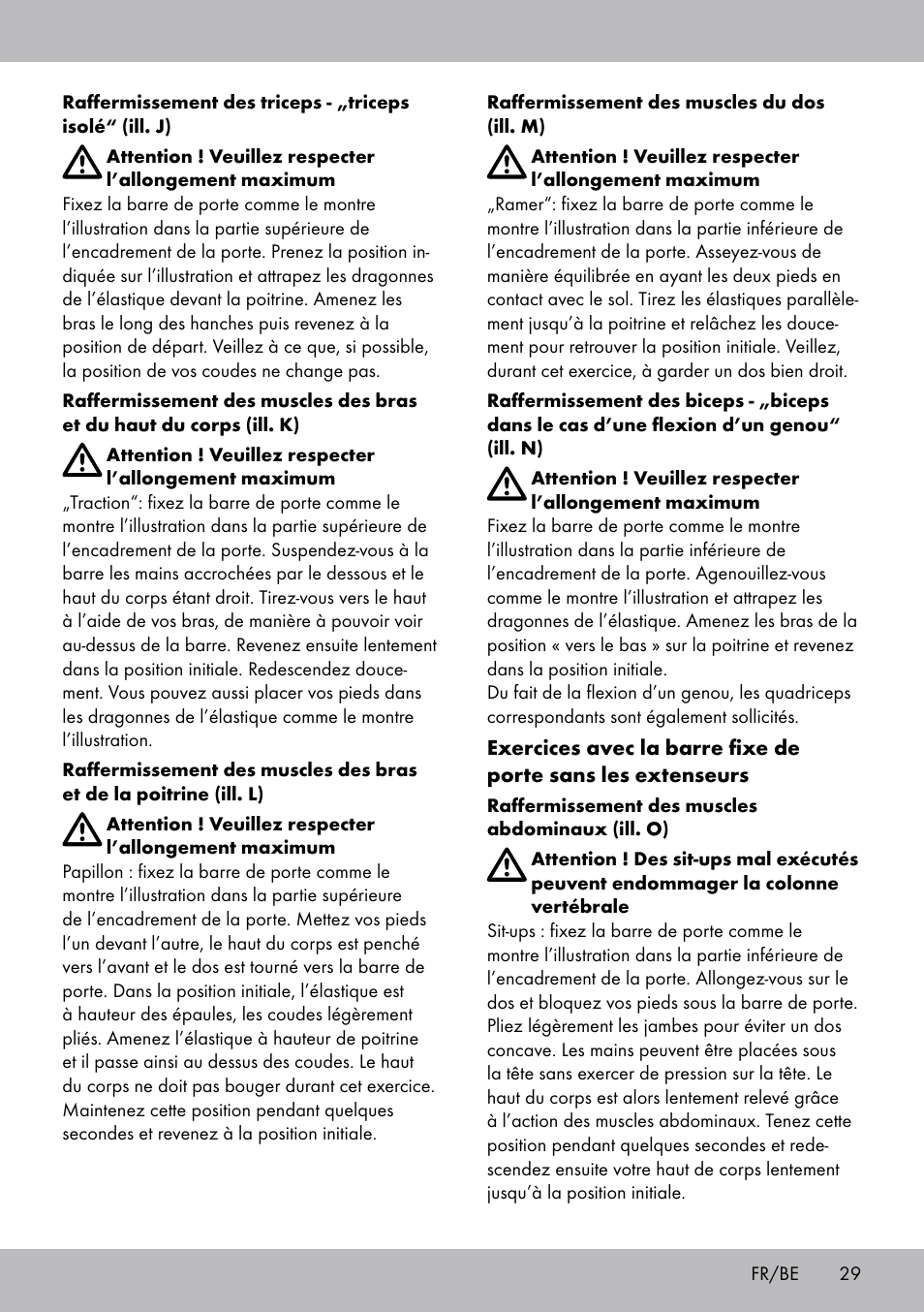 Crivit TB-1443 User Manual | Page 29 / 44