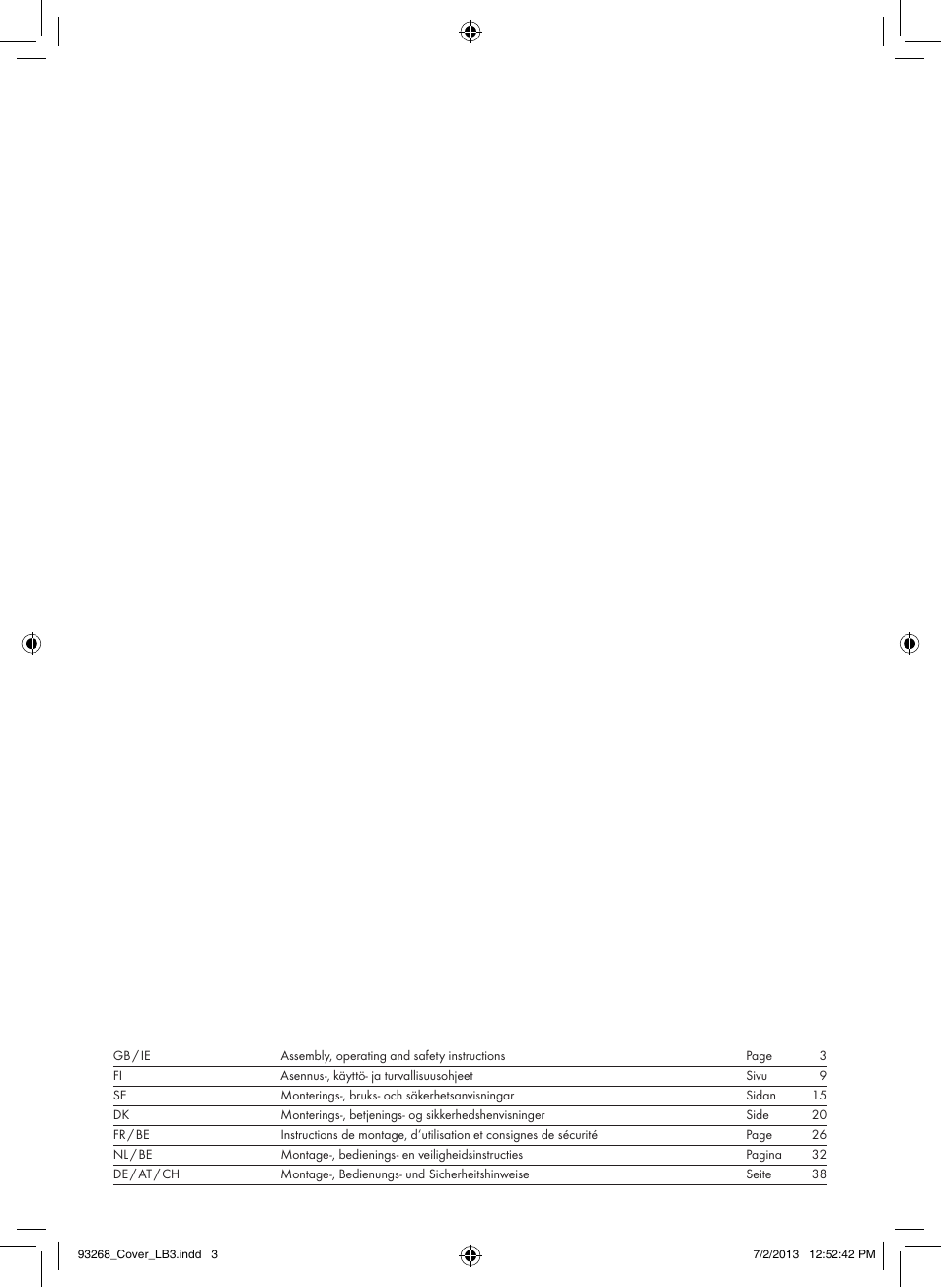 Crivit Z31742 User Manual | Page 2 / 47