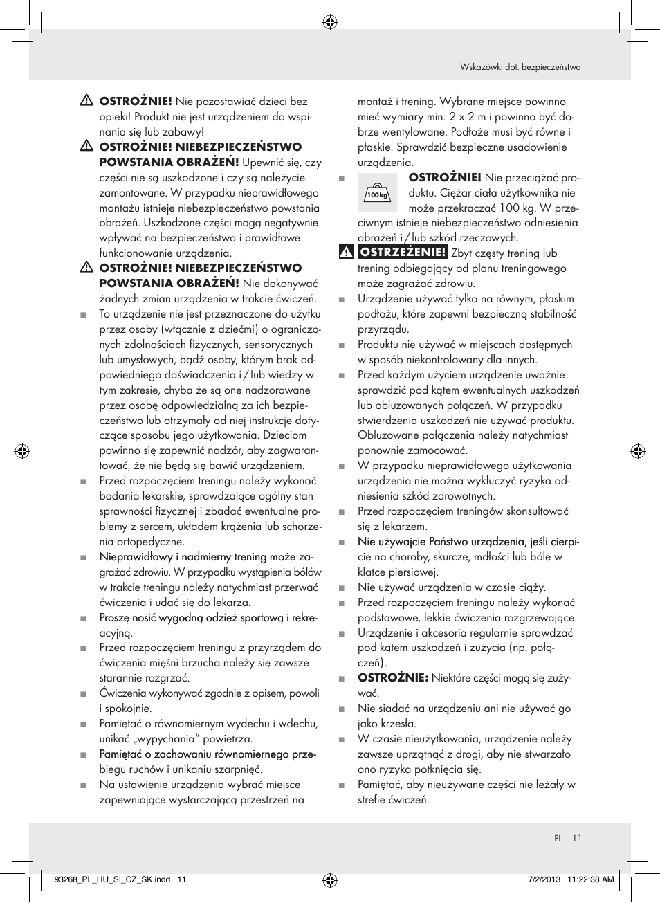 Crivit Z31742 User Manual | Page 12 / 48