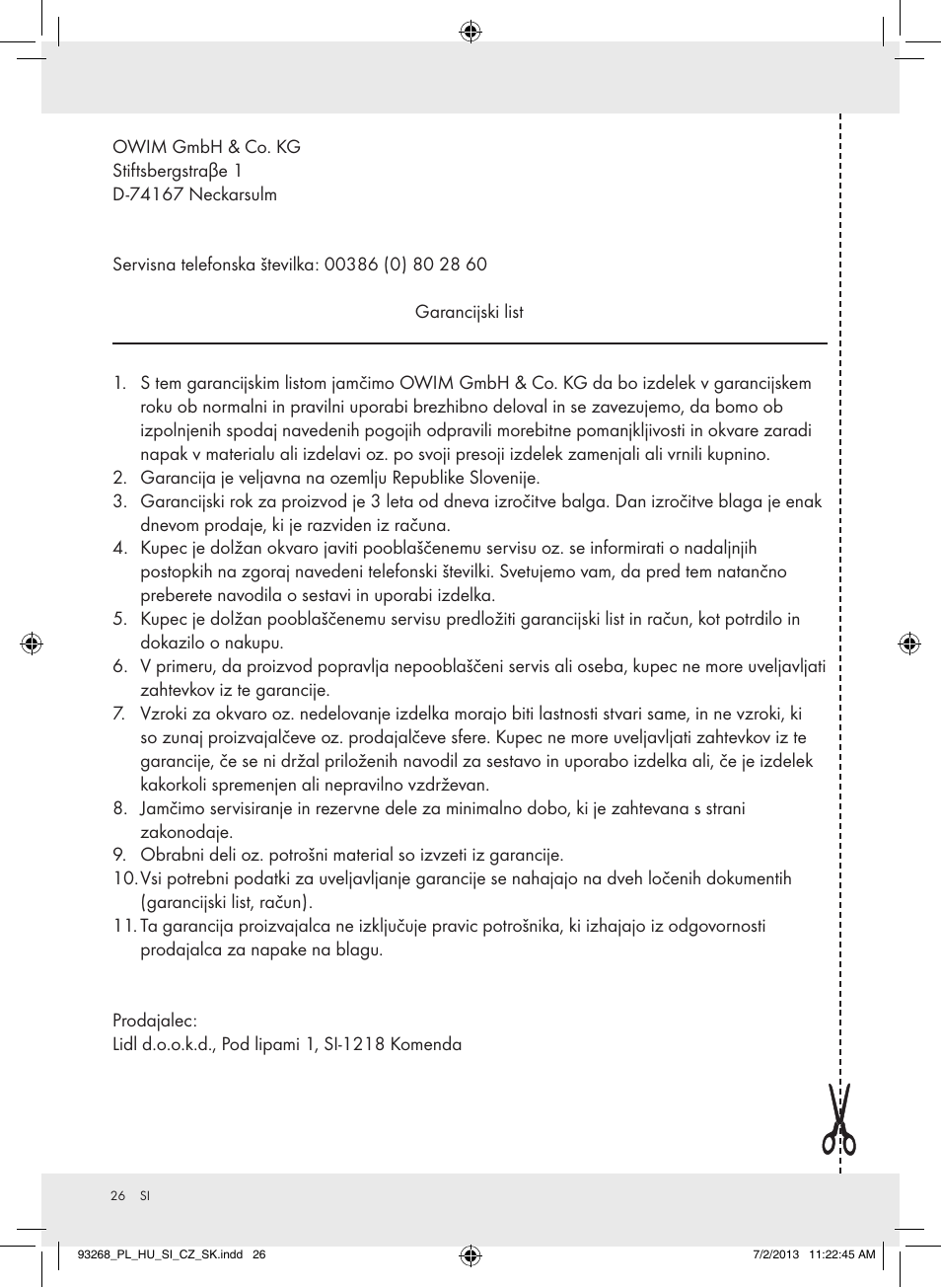 Crivit Z31742 User Manual | Page 27 / 48