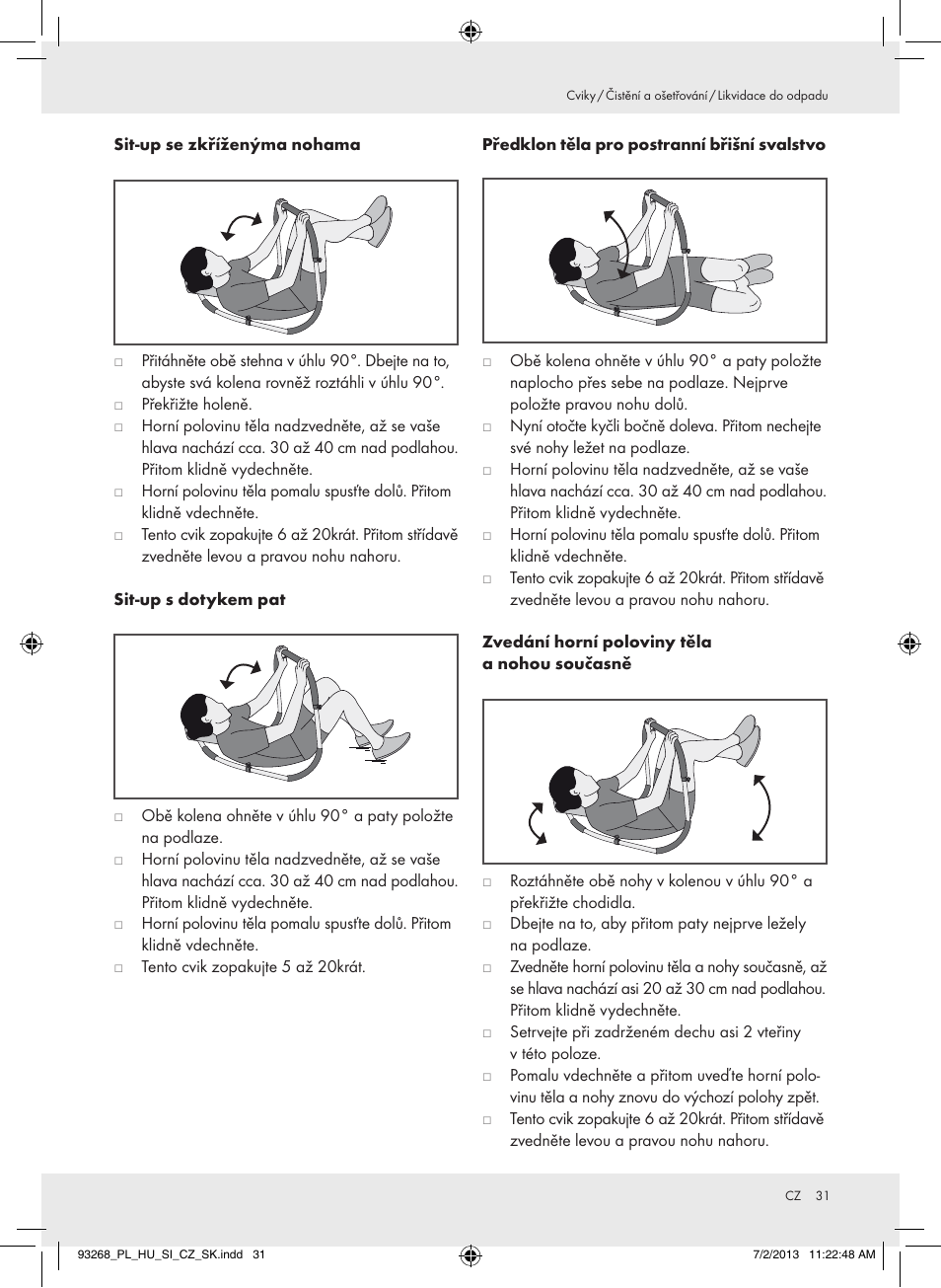 Crivit Z31742 User Manual | Page 32 / 48
