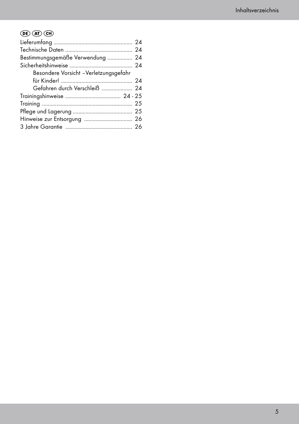 Crivit DF-1758 Stretchband User Manual | Page 5 / 28