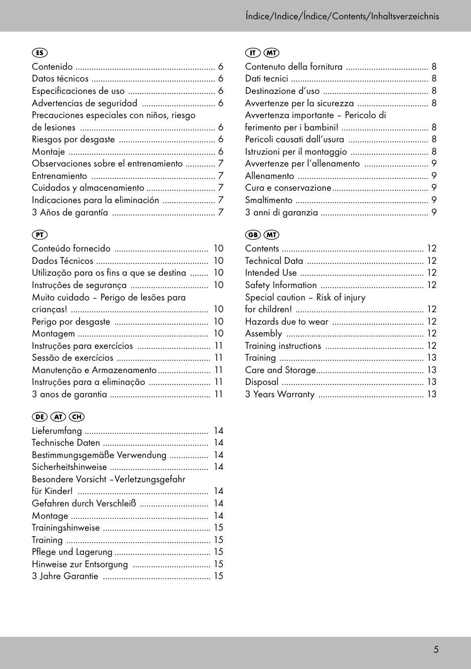 Crivit DF-1756 Bauchtrainer User Manual | Page 5 / 16