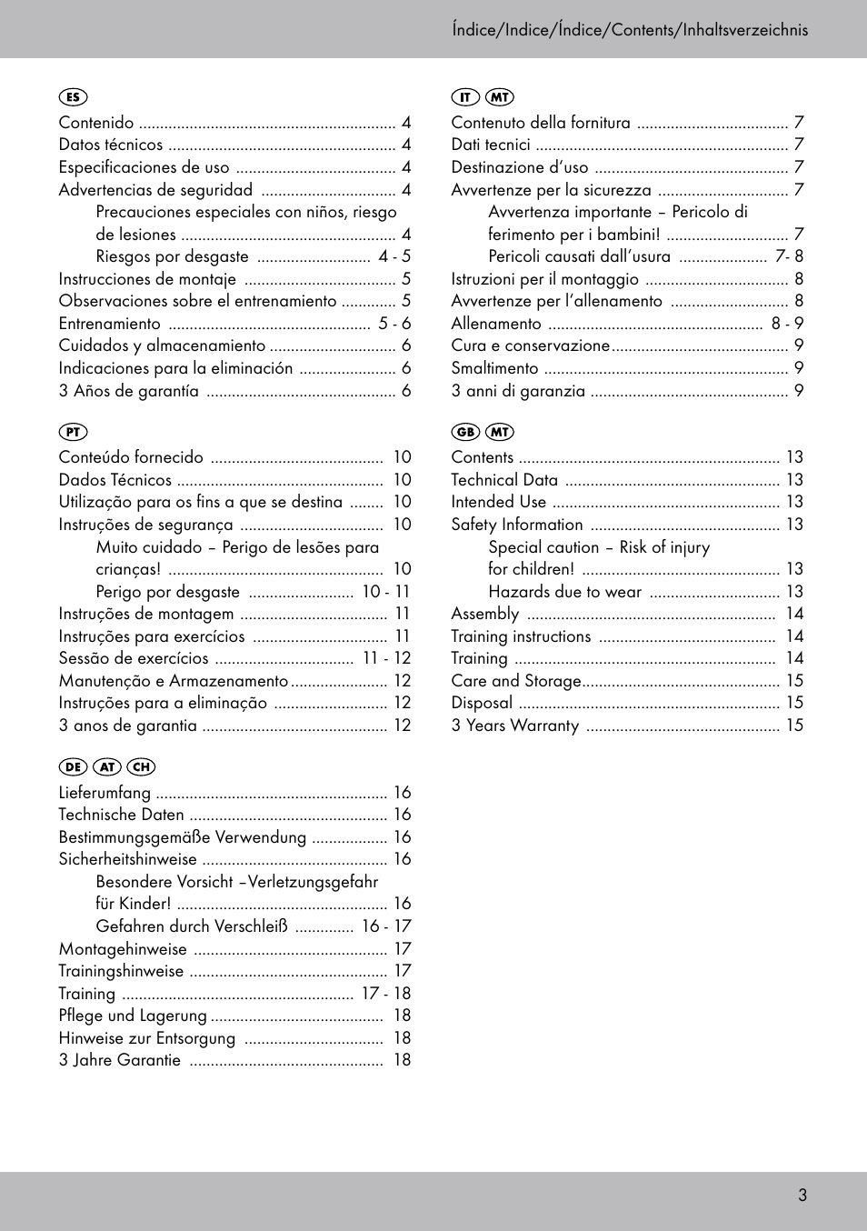 Crivit DF-1757 Multiexpander User Manual | Page 3 / 20